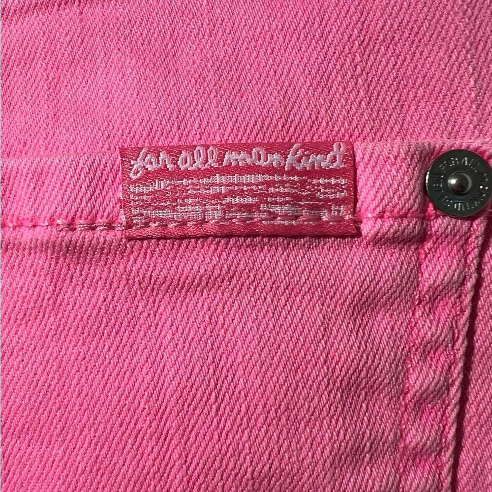 7 for all mankind jeans 💗 high waist slim kick 💗 pink 💗 size 27 - Picture 6 of 9